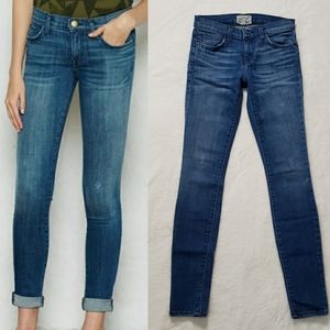 Current/Elliott Rolled Skinny Jeans